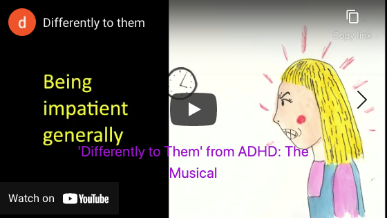 Differently to them - ADHD the musical